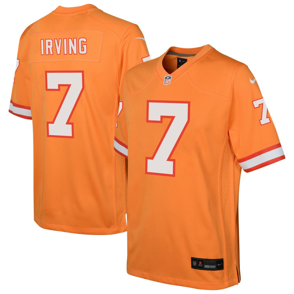 Bucky Irving Tampa Bay Buccaneers Youth Alternate Game Jersey - Orange | Nike discount