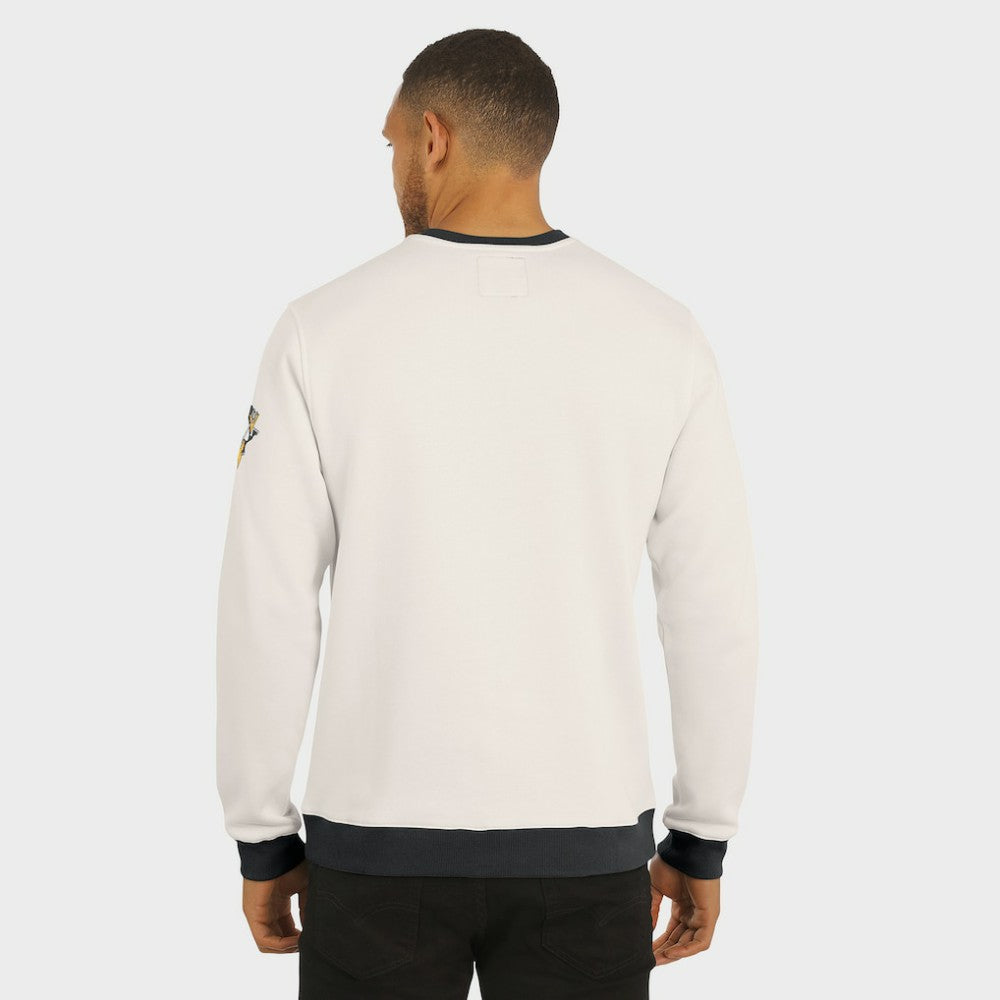 Pittsburgh Penguins Darius Rucker Collection by Fanatics Colorblock Pullover Sweatshirt Cream