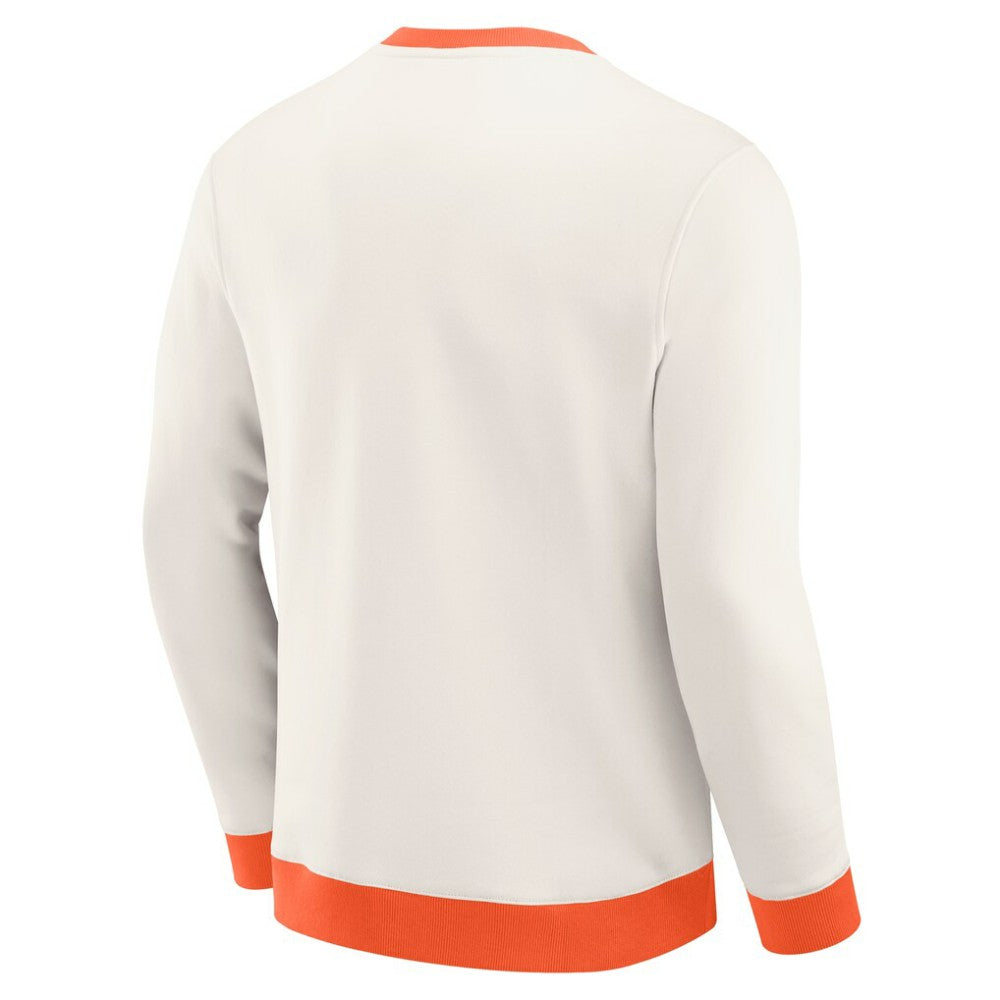 Philadelphia Flyers Darius Rucker Collection by Fanatics Colorblock Pullover Sweatshirt Cream