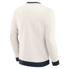 Seattle Kraken Darius Rucker Collection by Fanatics Colorblock Pullover Sweatshirt Cream