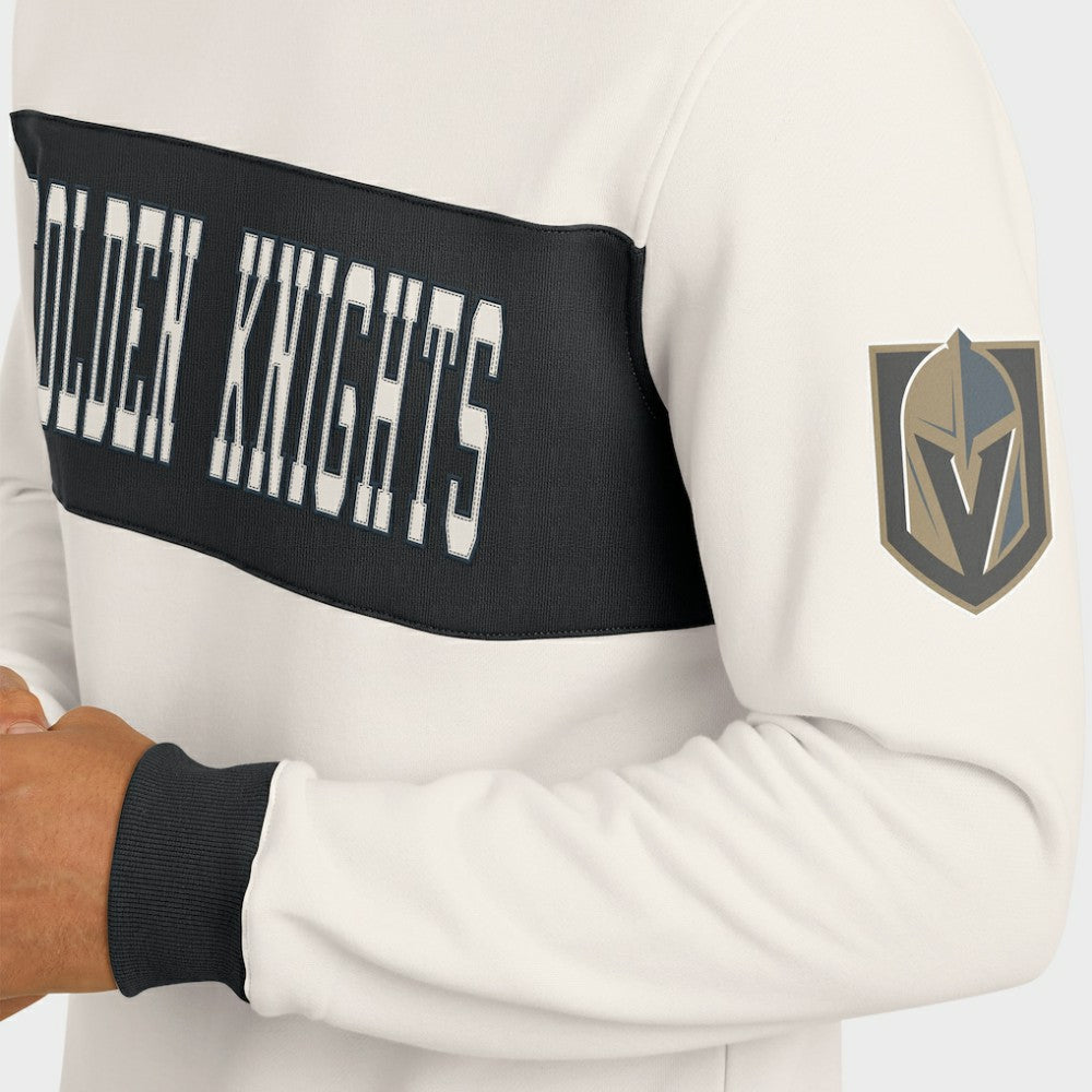 Vegas Golden Knights Darius Rucker Collection by Fanatics Colorblock Pullover Sweatshirt Cream