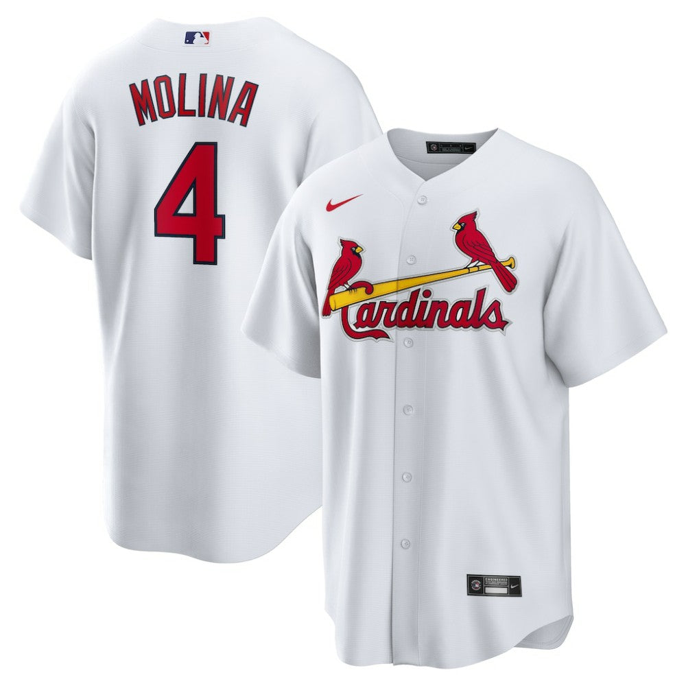 Yadier Molina St. Louis Cardinals Home Replica Retired Player Jersey - White | Nike