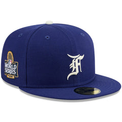 Los Angeles Dodgers x Fear of God 2024 World Series 59FIFTY Fitted Hat - Royal | New Era