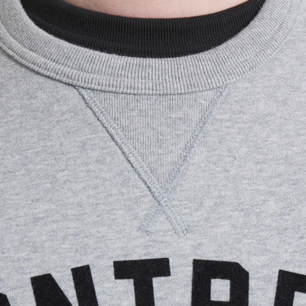 Montreal Canadiens Todd Snyder by Fanatics Relaxed Canadian Fleece Crew Athletic Heather Gray