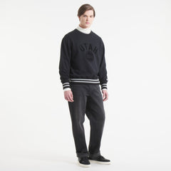 Utah Mammoth Todd Snyder by Fanatics Relaxed Canadian Fleece Crew Black