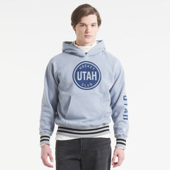Utah Mammoth Todd Snyder by Fanatics Relaxed Canadian Fleece Hoodie Gray