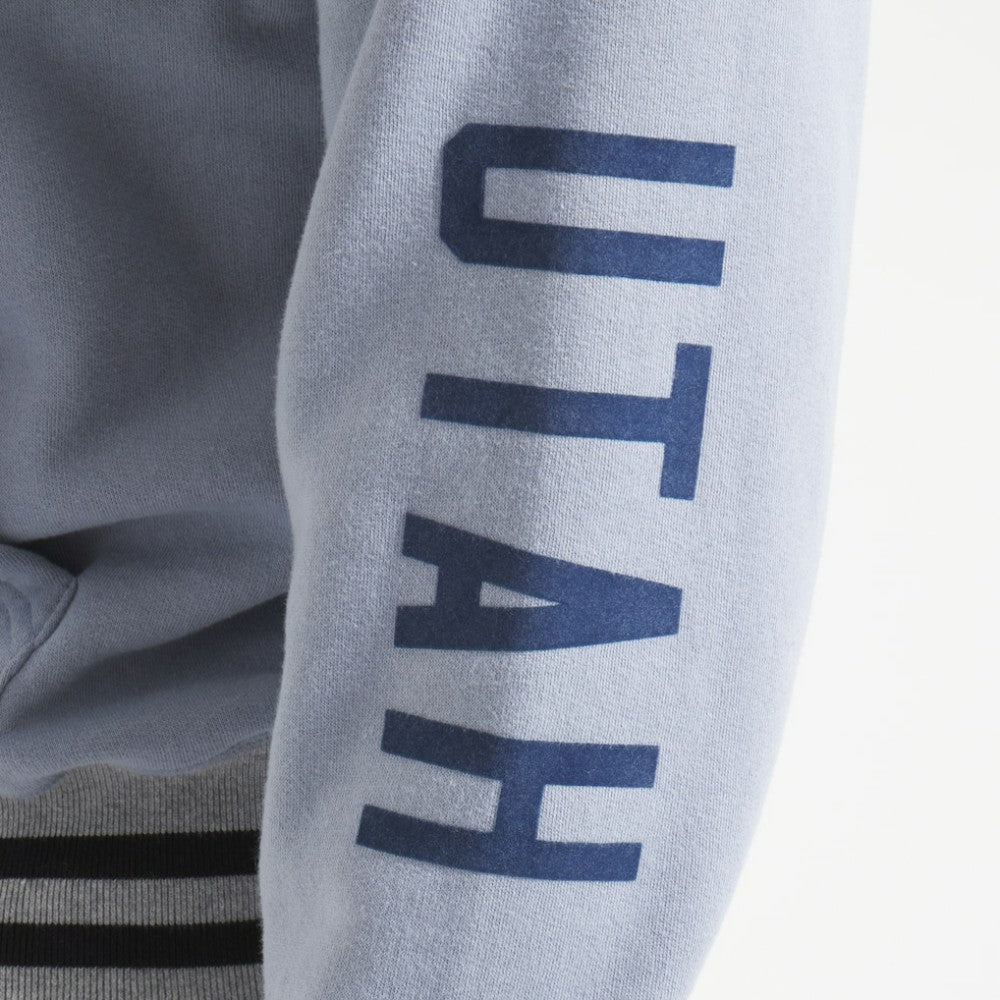 Utah Mammoth Todd Snyder by Fanatics Relaxed Canadian Fleece Hoodie Gray