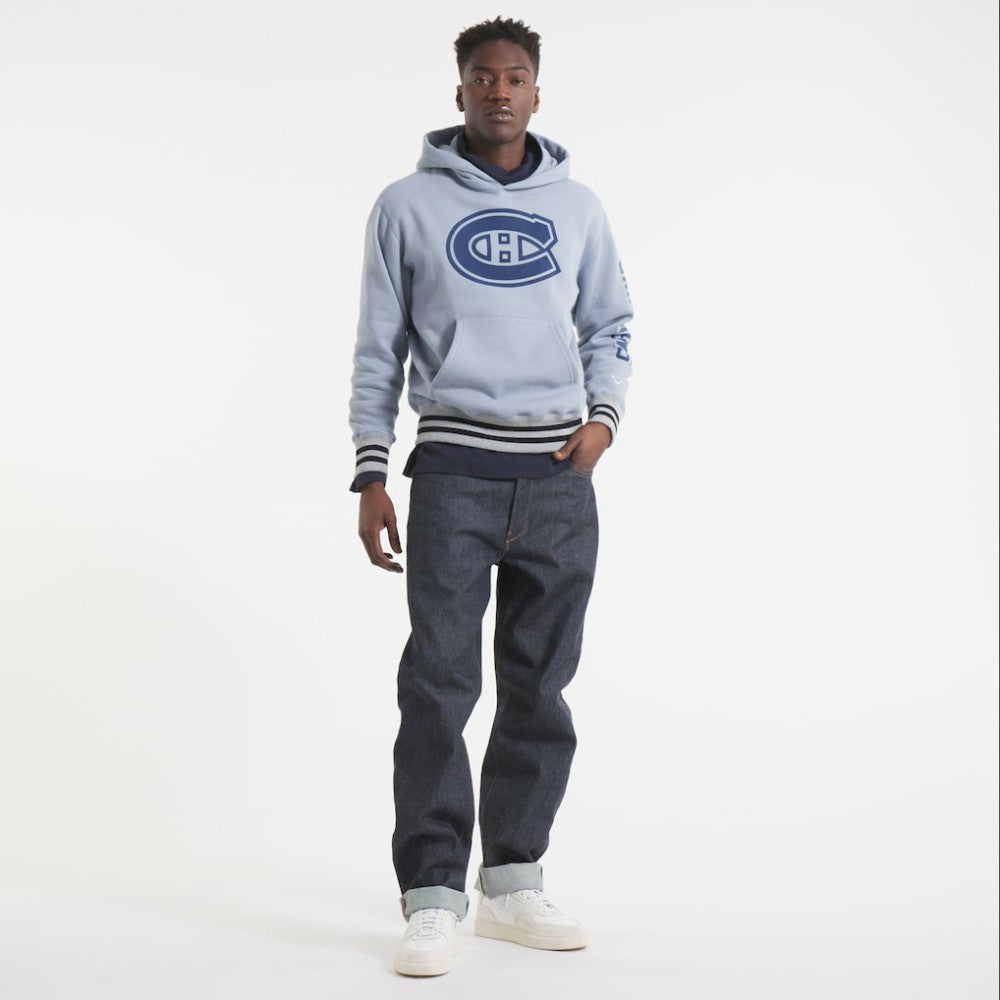 Montreal Canadiens Todd Snyder by Fanatics Relaxed Canadian Fleece Hoodie Gray