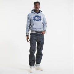 Montreal Canadiens Todd Snyder by Fanatics Relaxed Canadian Fleece Hoodie Gray