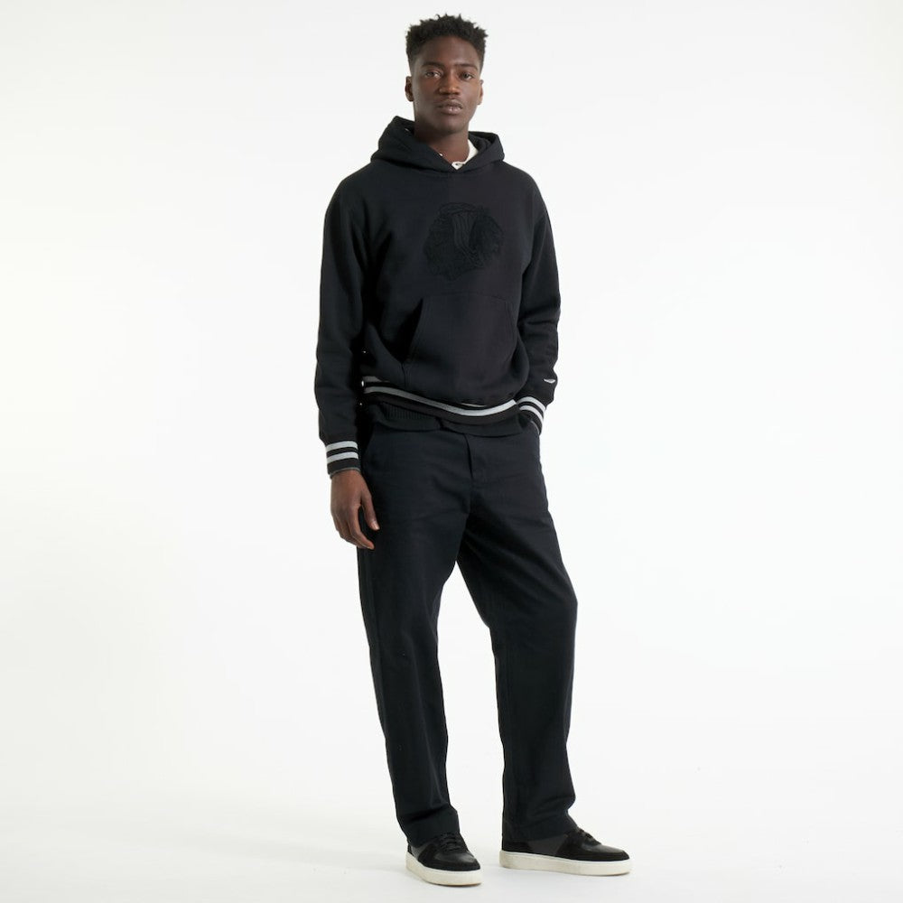 Chicago Blackhawks Todd Snyder by Fanatics Relaxed Canadian Fleece Hoodie Black