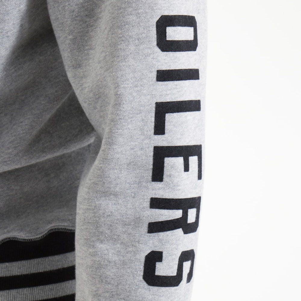 Edmonton Oilers Todd Snyder by Fanatics Relaxed Canadian Fleece Hoodie Athletic Heather Gray