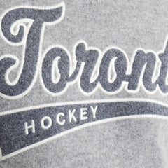 Toronto Maple Leafs Todd Snyder by Fanatics Cashmere Crew Sweater Athletic Heather Gray