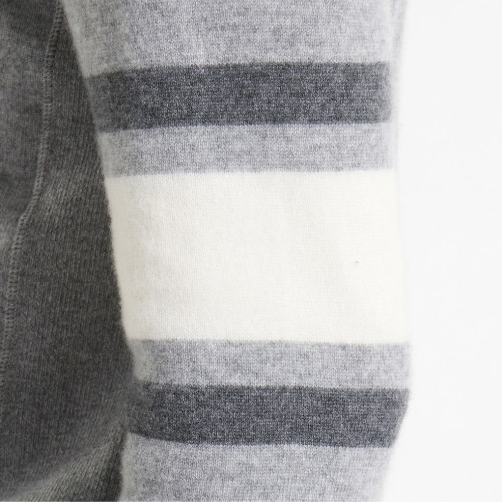 Toronto Maple Leafs Todd Snyder by Fanatics Cashmere Crew Sweater Athletic Heather Gray