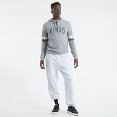 Los Angeles Kings Todd Snyder by Fanatics Cashmere Hooded Sweater Athletic Heather Gray