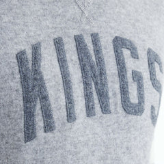 Los Angeles Kings Todd Snyder by Fanatics Cashmere Hooded Sweater Athletic Heather Gray