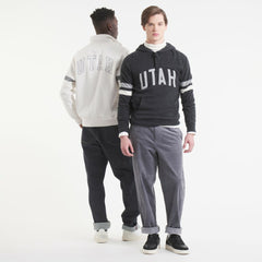 Utah Mammoth Todd Snyder by Fanatics Cashmere Hooded Sweater Heather Black