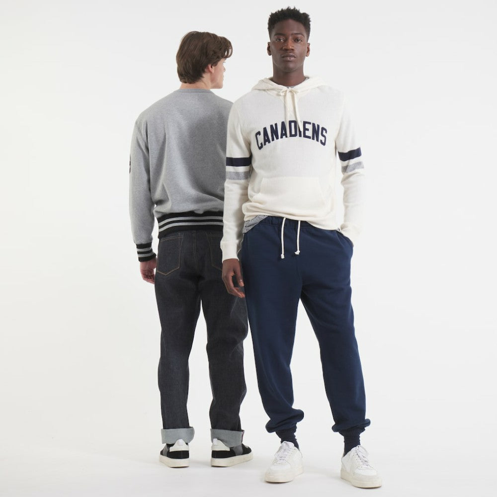 Montreal Canadiens Todd Snyder by Fanatics Cashmere Hooded Sweater Oatmeal