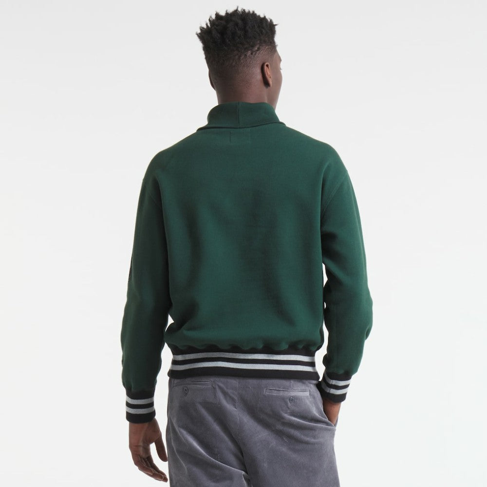 Vancouver Canucks Todd Snyder by Fanatics Relaxed Canadian Fleece Turtleneck Dark Green