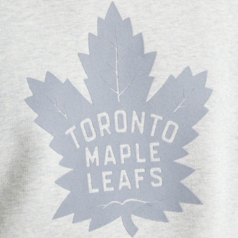Toronto Maple Leafs Todd Snyder by Fanatics Relaxed Canadian Fleece Turtleneck Heather Gray