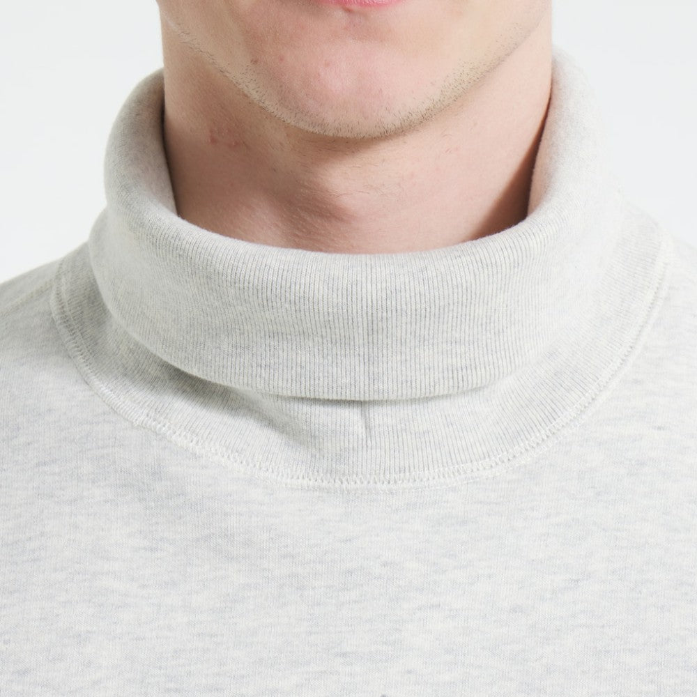 Toronto Maple Leafs Todd Snyder by Fanatics Relaxed Canadian Fleece Turtleneck Heather Gray