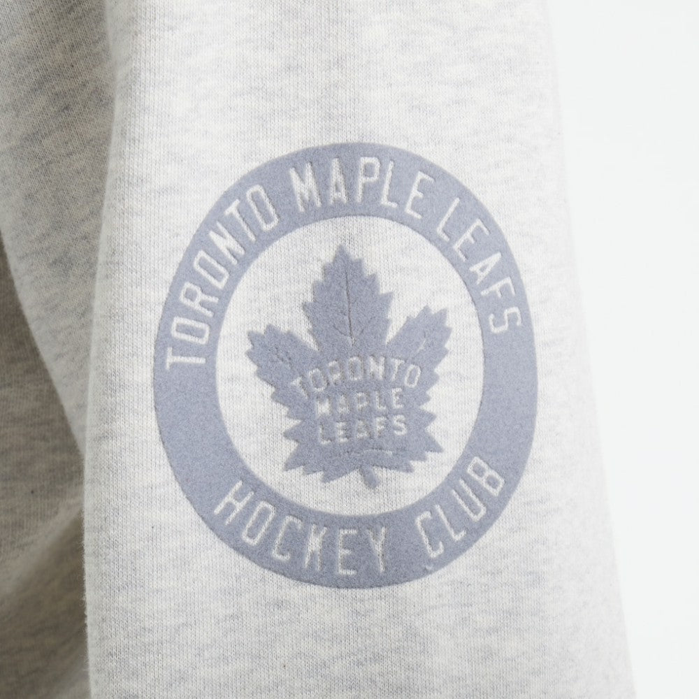 Toronto Maple Leafs Todd Snyder by Fanatics Relaxed Canadian Fleece Turtleneck Heather Gray