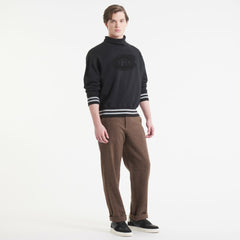 Montreal Canadiens Todd Snyder by Fanatics Relaxed Canadian Fleece Turtleneck Black