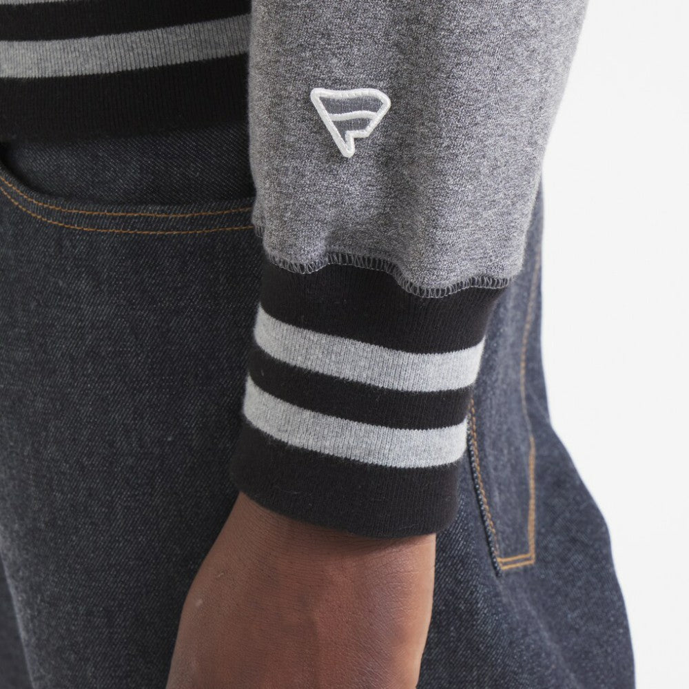 Utah Mammoth Todd Snyder by Fanatics Relaxed Canadian Fleece Turtleneck Dark Heather Gray