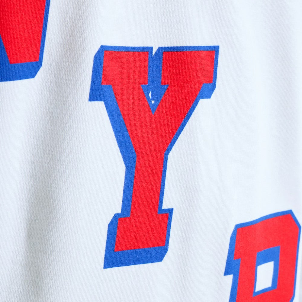 New York Rangers Todd Snyder by Fanatics Heavyweight Football Jersey White