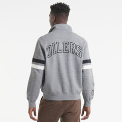Edmonton Oilers Todd Snyder by Fanatics Full-Zip Fleece Dark Heather Gray