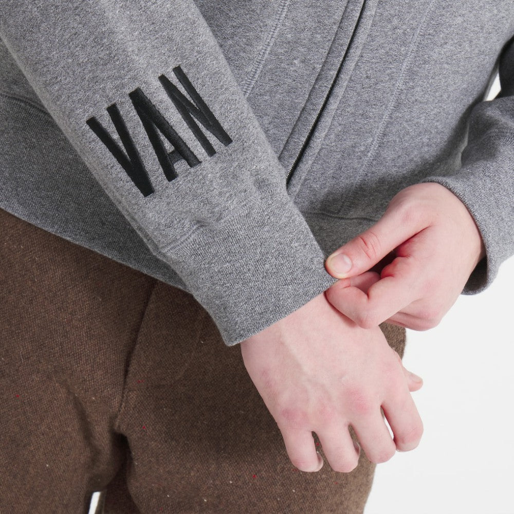Vancouver Canucks Todd Snyder by Fanatics Full-Zip Fleece Dark Heather Gray