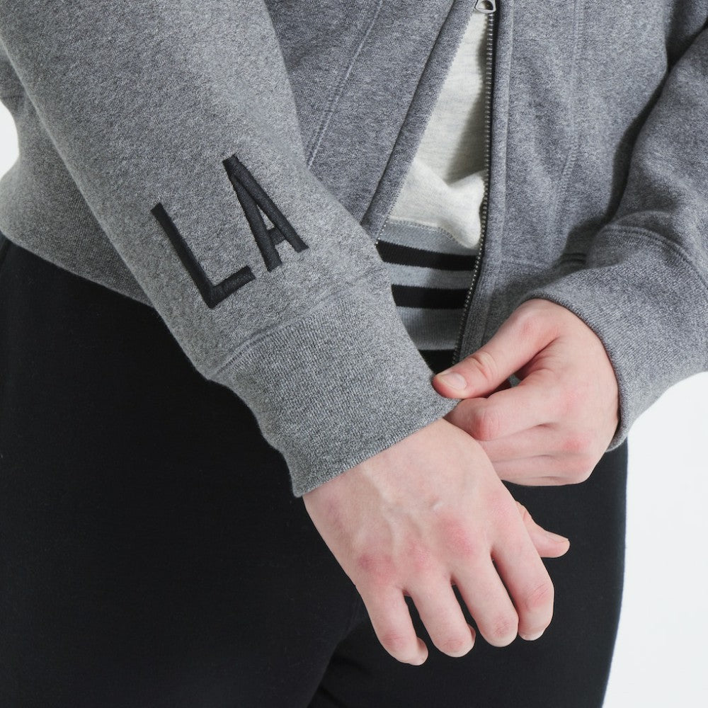 Los Angeles Kings Todd Snyder by Fanatics Full-Zip Fleece Dark Heather Gray