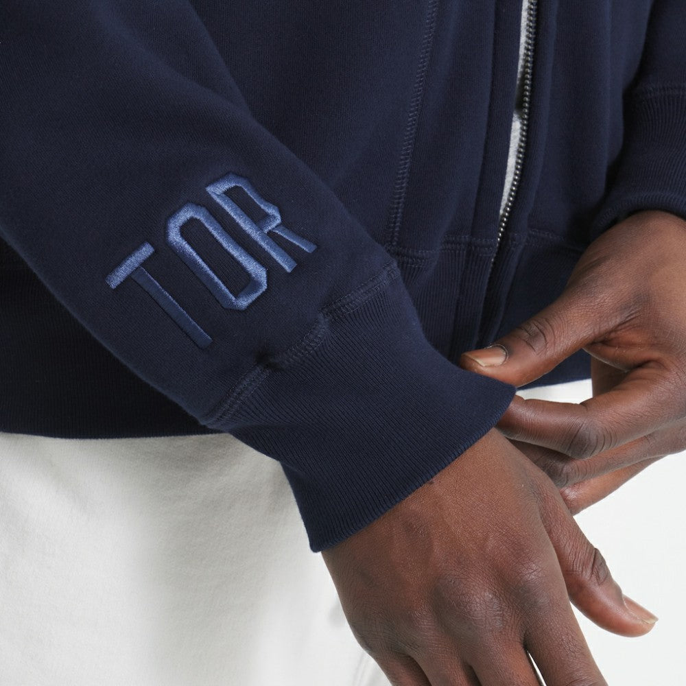 Toronto Maple Leafs Todd Snyder by Fanatics Full-Zip Fleece Navy