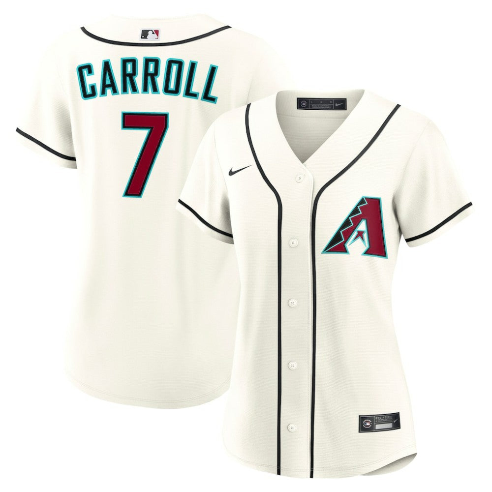 Corbin Carroll Arizona Diamondbacks Women's Home Replica Jersey - Cream | Nike