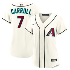 Corbin Carroll Arizona Diamondbacks Women's Home Replica Jersey - Cream | Nike