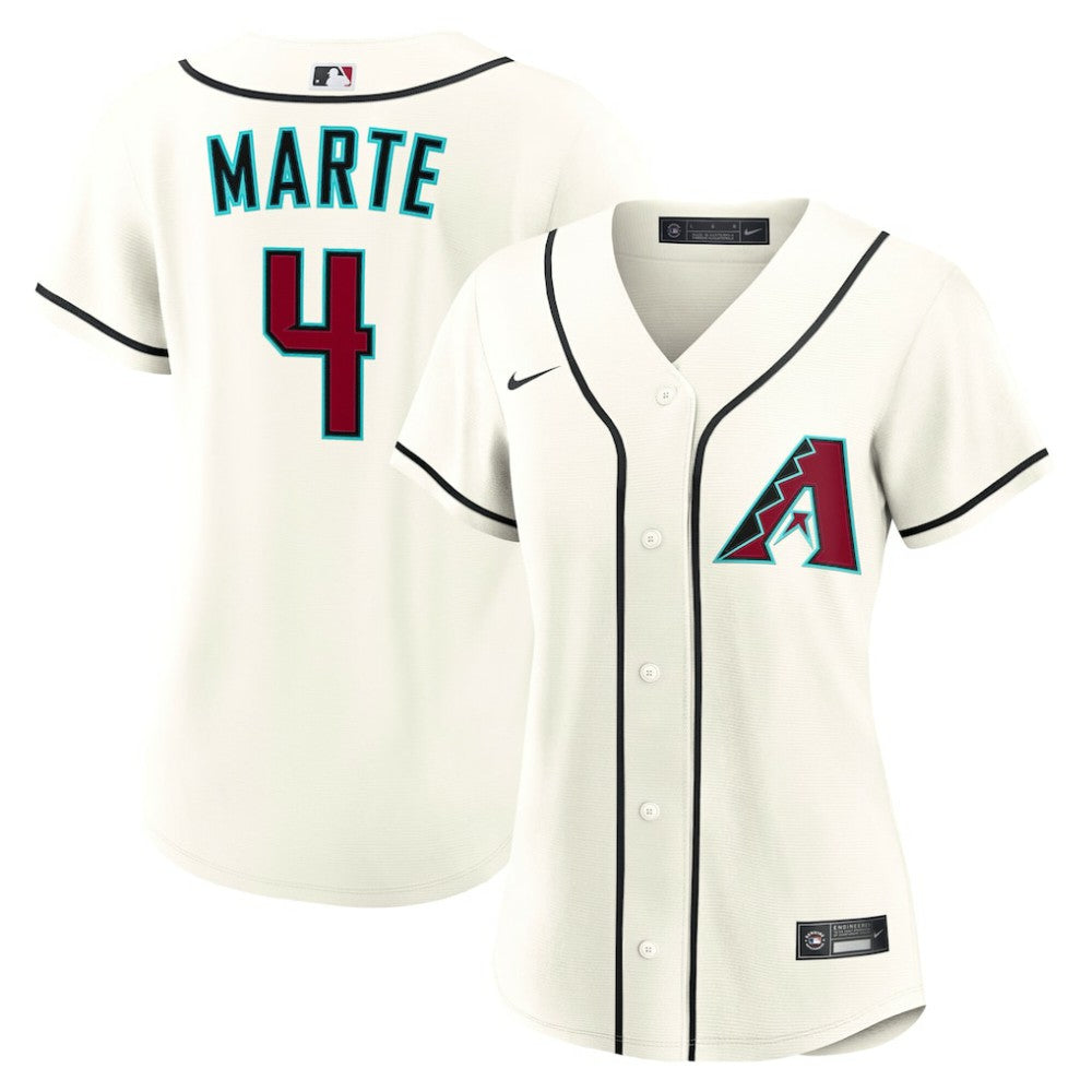 Ketel Marte Arizona Diamondbacks Women's Home Replica Jersey - Cream | Nike
