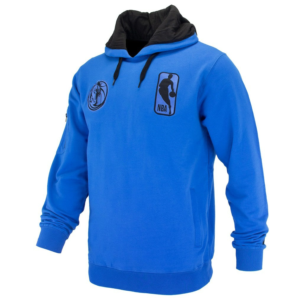 Dallas Mavericks FISLL Unisex Logoman Shadow Collection Pullover Hoodie sale - Royal discount