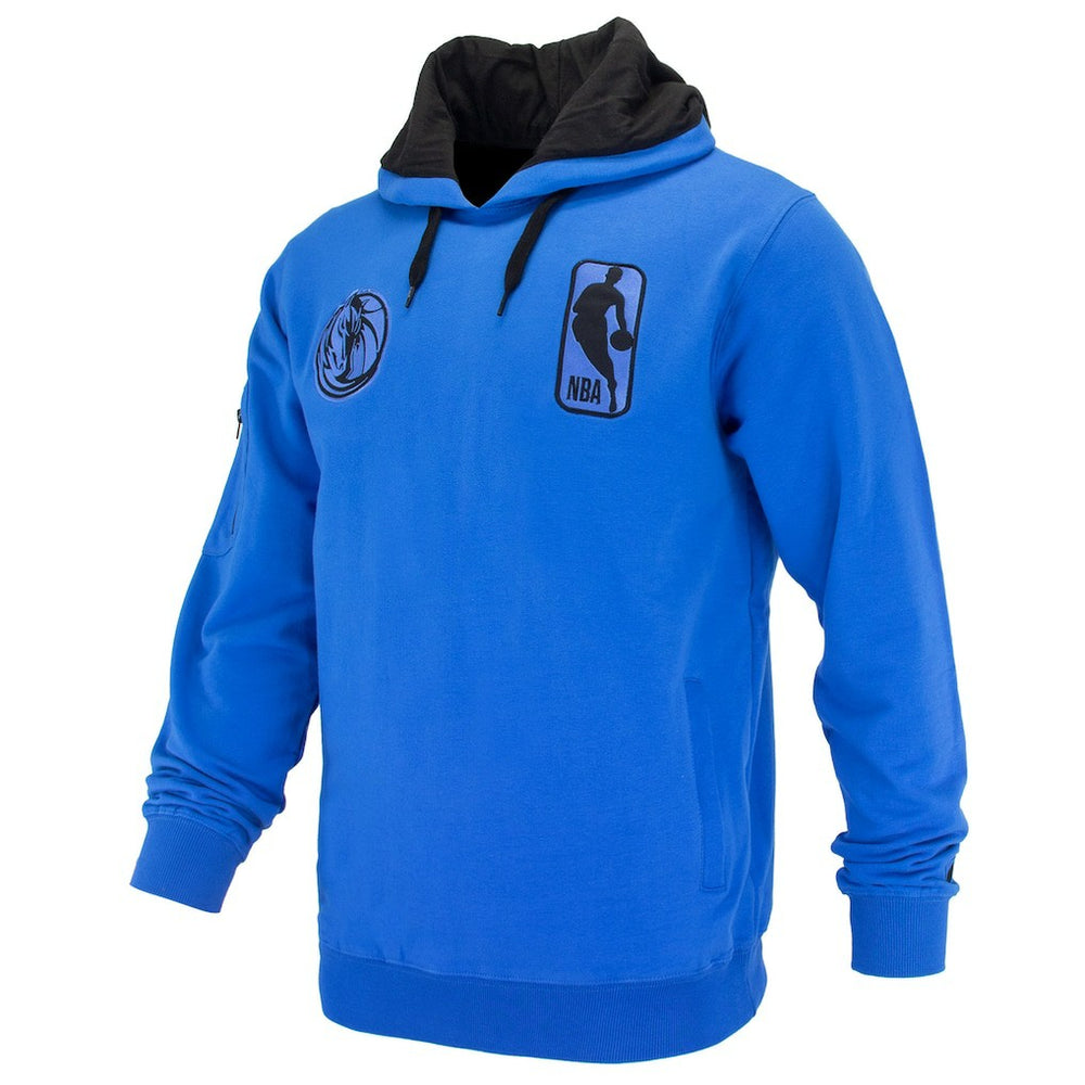 Dallas Mavericks FISLL Unisex Logoman Shadow Collection Pullover Hoodie sale - Royal discount