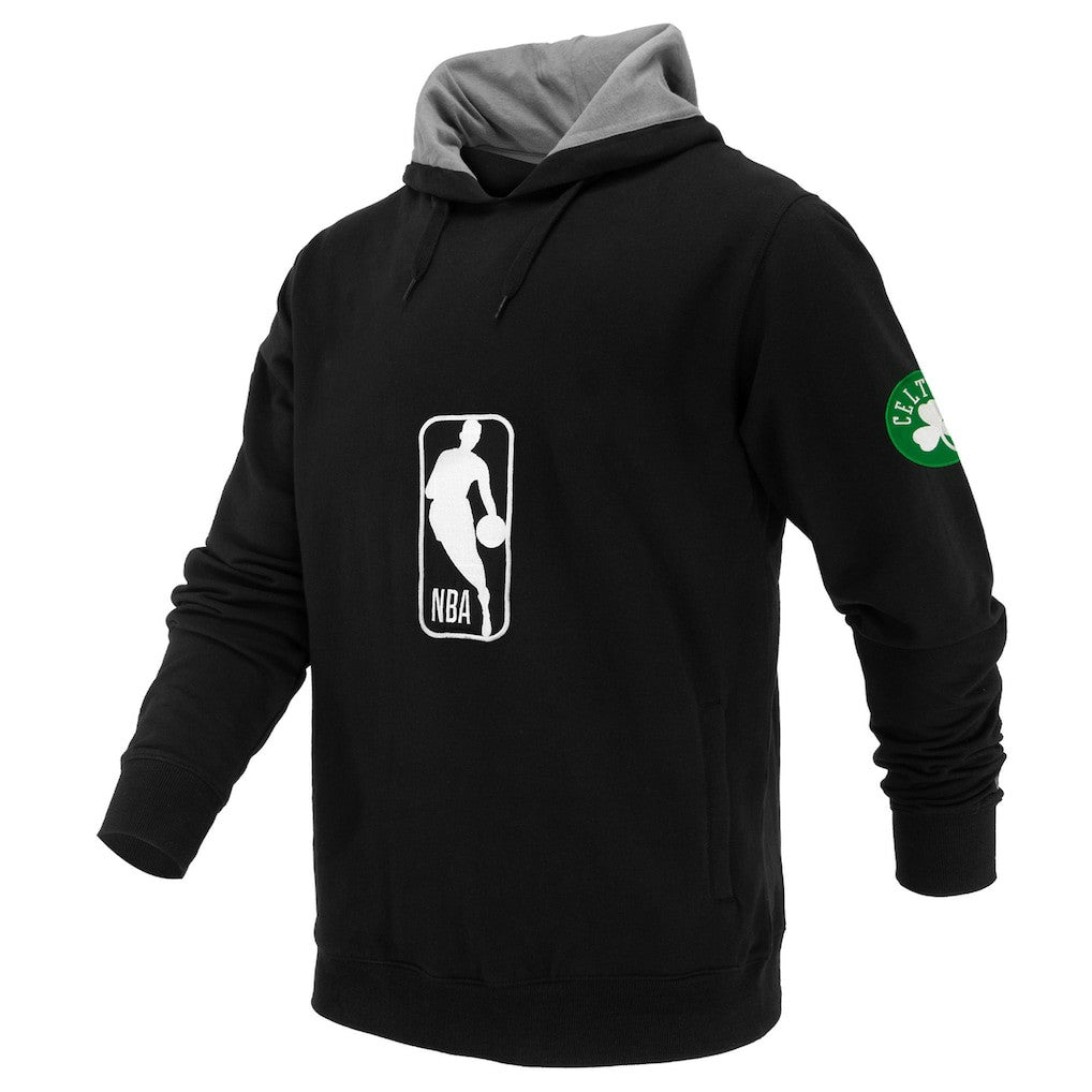 Boston Celtics FISLL Unisex Logoman Shadow Collection Pullover Hoodie - Black on sale