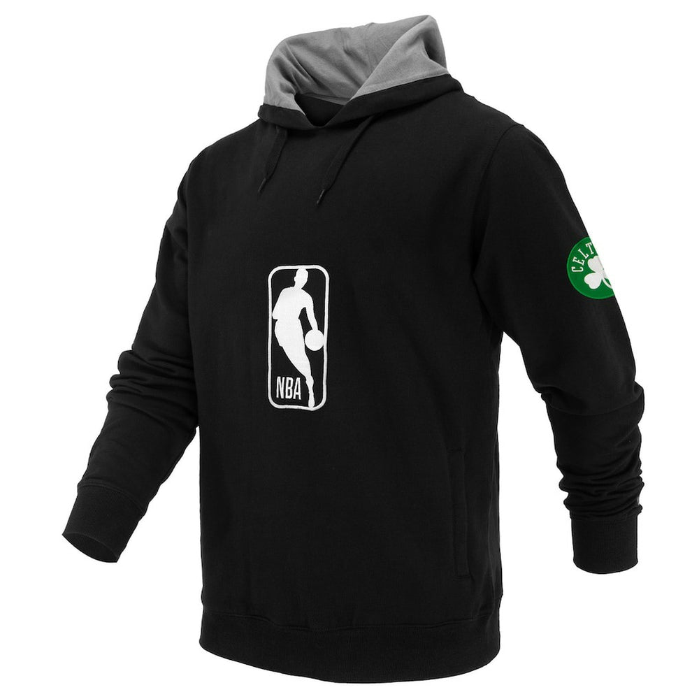 Boston Celtics FISLL Unisex Logoman Shadow Collection Pullover Hoodie - Black on sale