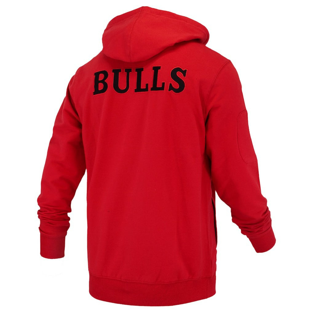 Chicago Bulls FISLL Unisex Logoman Shadow Collection Pullover Hoodie - Red sale