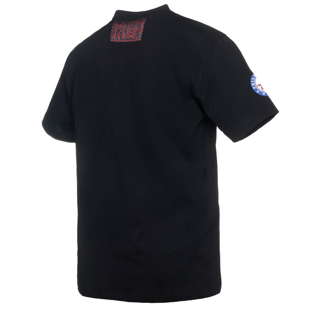 Philadelphia 76ers NBA x Two Hype Culture & Hoops Collection Premium T-Shirt - Black shop