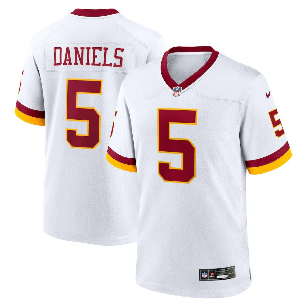 Jayden Daniels Washington Commanders Game Super Bowl Era Jersey - White | Nike sale
