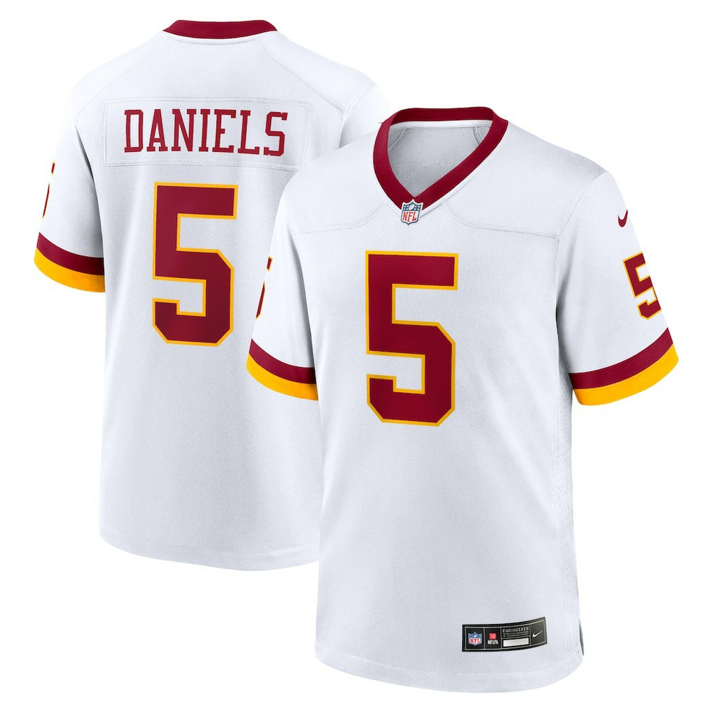 Jayden Daniels Washington Commanders Game Super Bowl Era Jersey - White | Nike sale