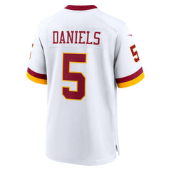 Jayden Daniels Washington Commanders Game Super Bowl Era Jersey - White | Nike sale