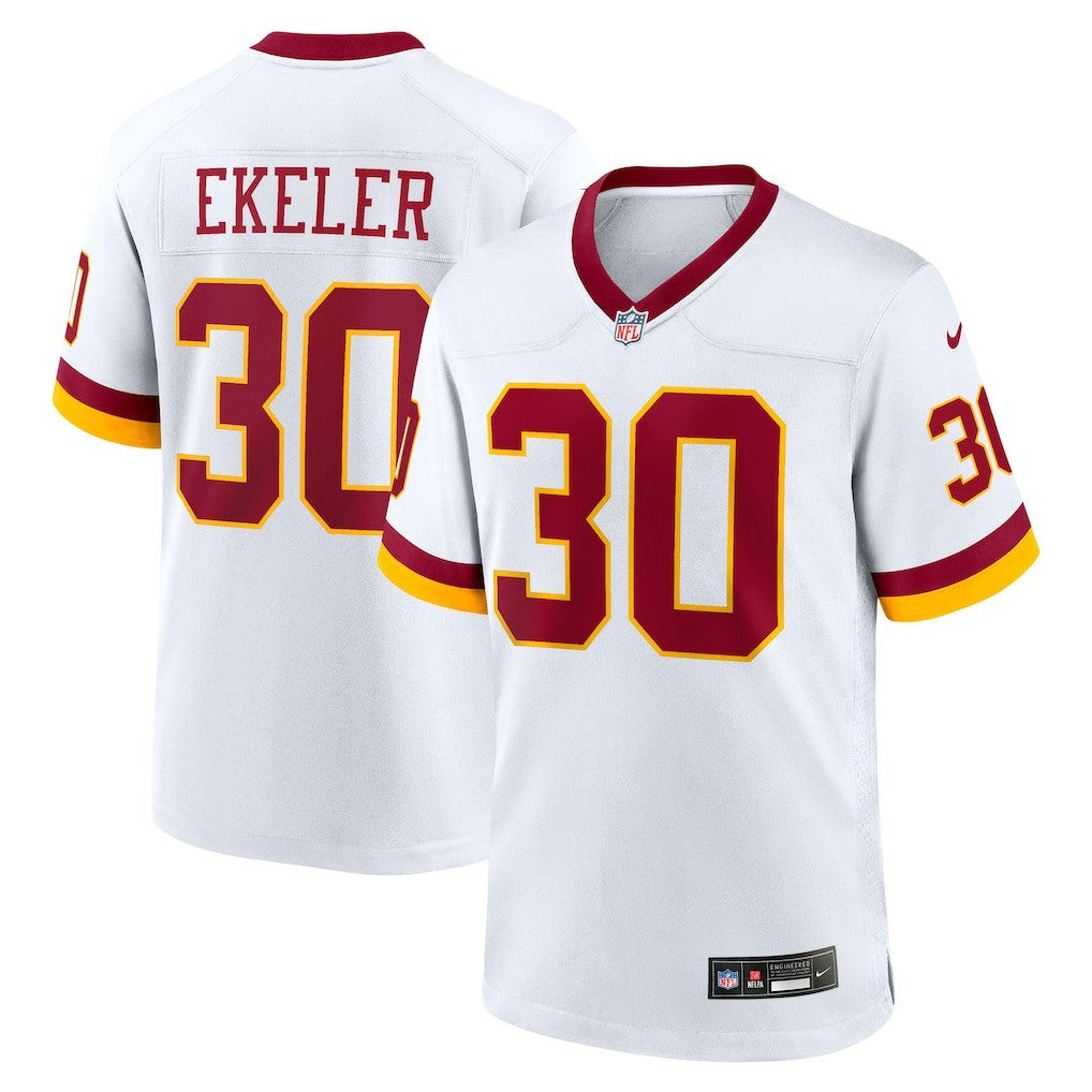 Austin Ekeler Washington Commanders Game Super Bowl Era Jersey - White | Nike on sale
