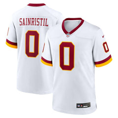 Mike Sainristil Washington Commanders Game Super Bowl Era Jersey - White | Nike for sale