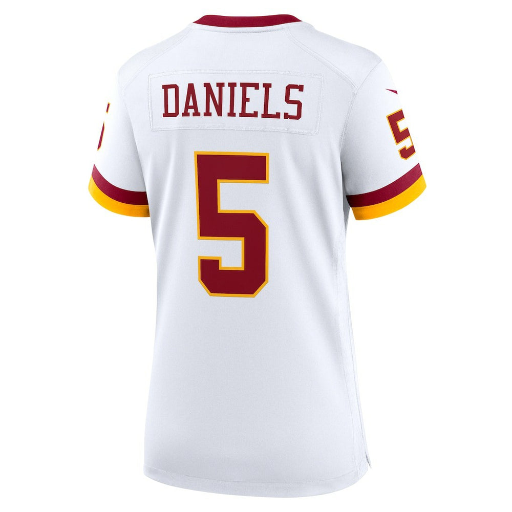 Jayden Daniels Washington Commanders Women's Game Super Bowl Era Jersey - White | Nike for sale