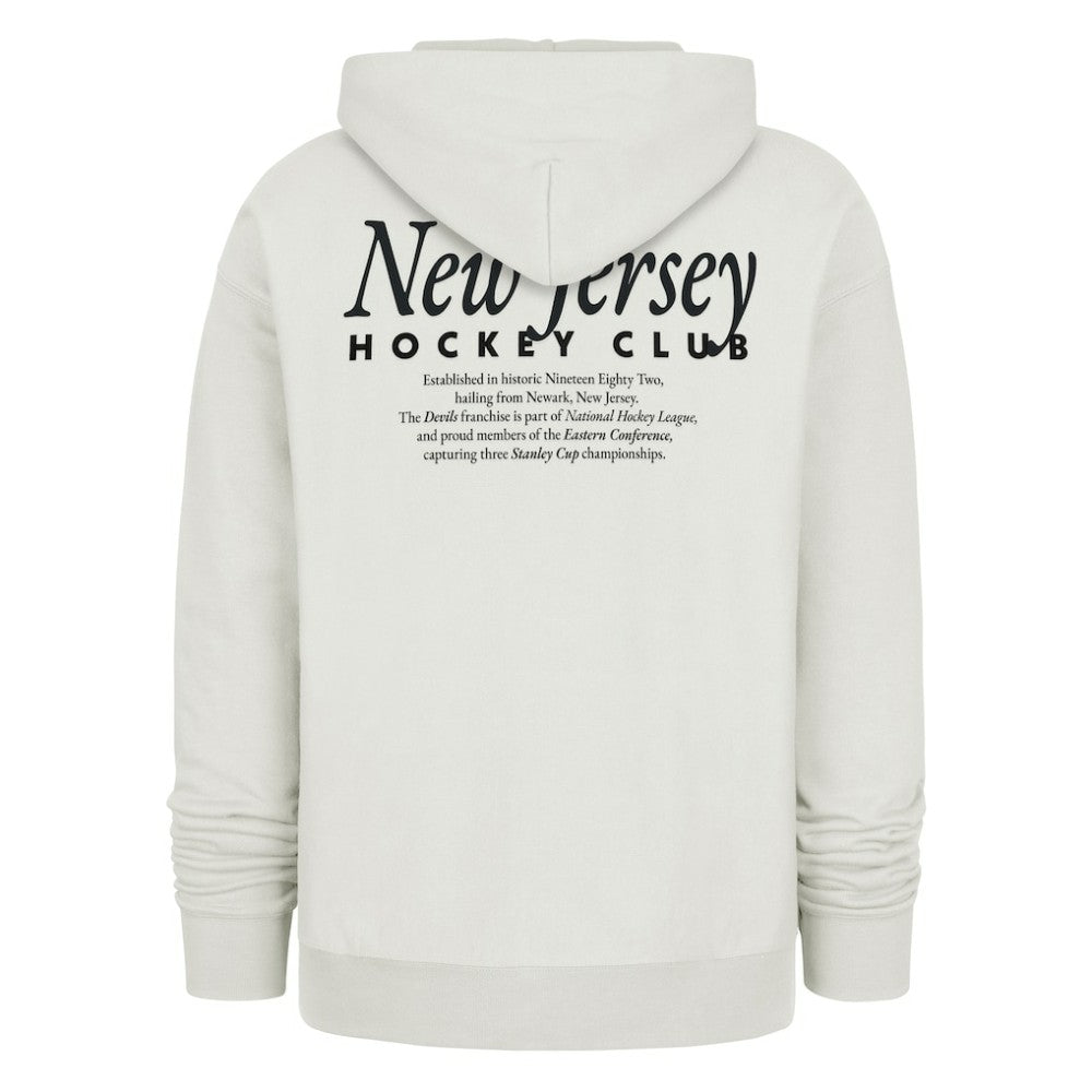 New Jersey Devils '47  Foundation Pullover Hoodie Natural