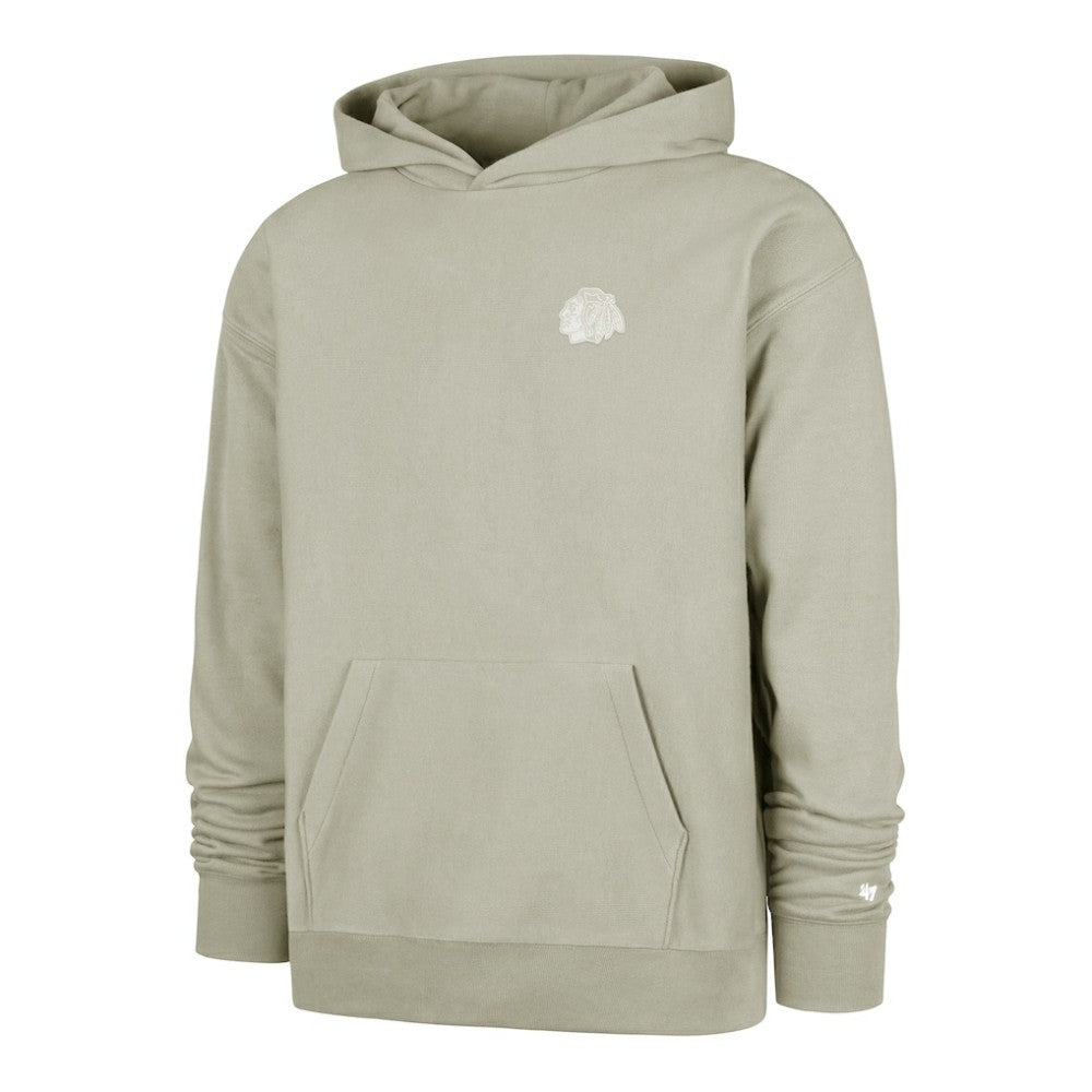 Chicago Blackhawks '47  Foundation Pullover Hoodie Gray