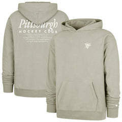 Pittsburgh Penguins '47  Foundation Pullover Hoodie Gray